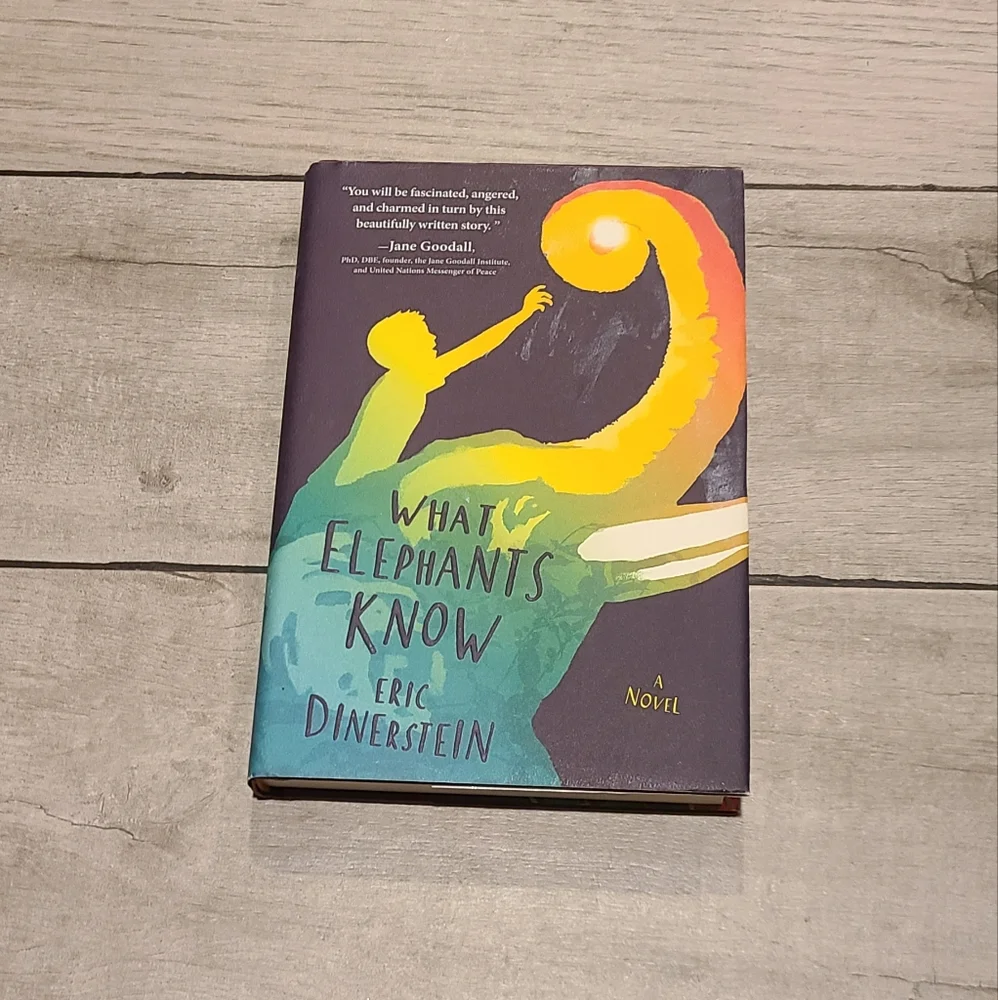 🦔Eric Dinerstein What Elephants Know hardcover🎀